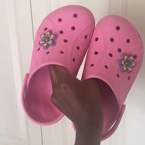 Pink Crocks